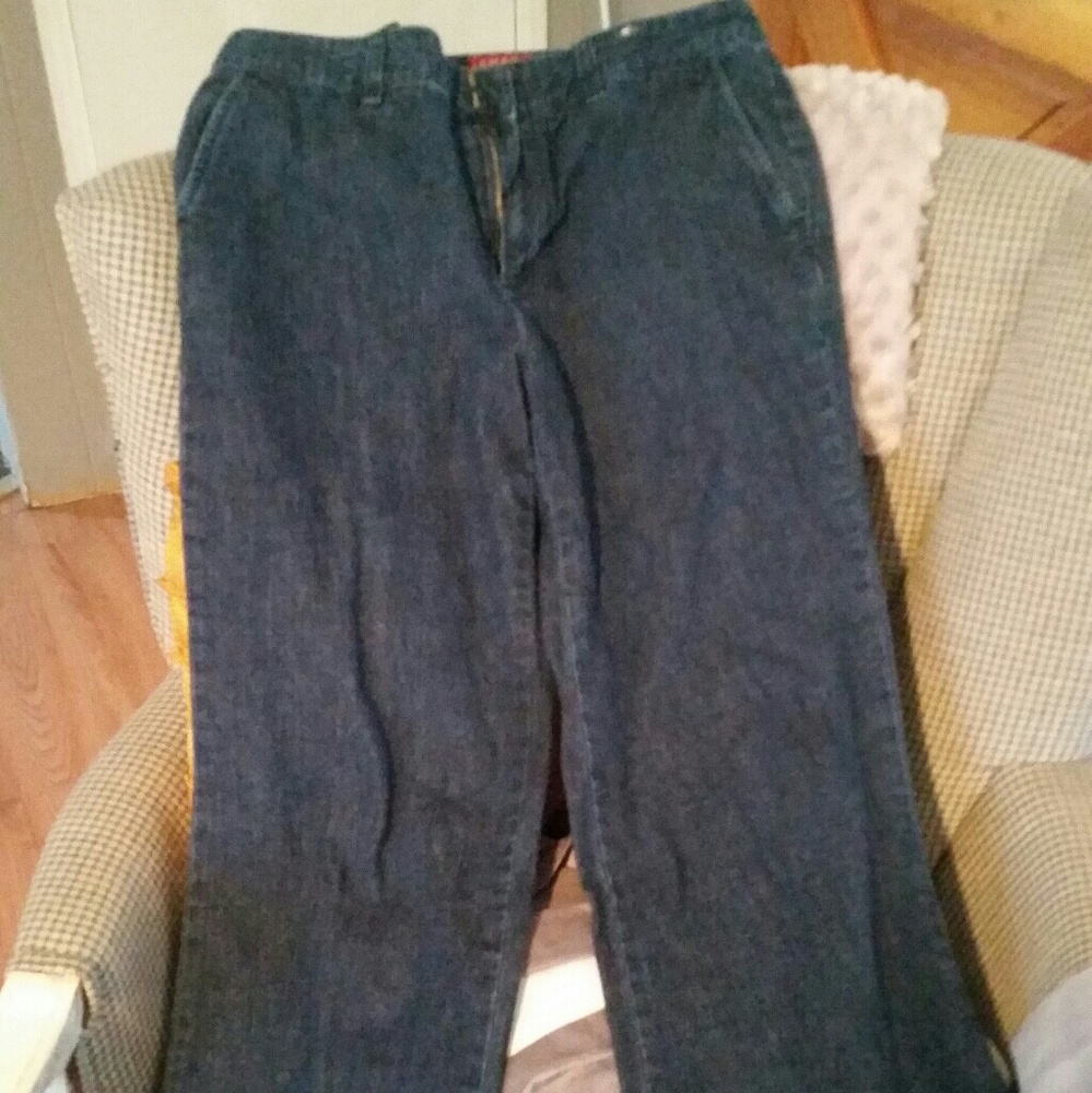 Wide leg jeans